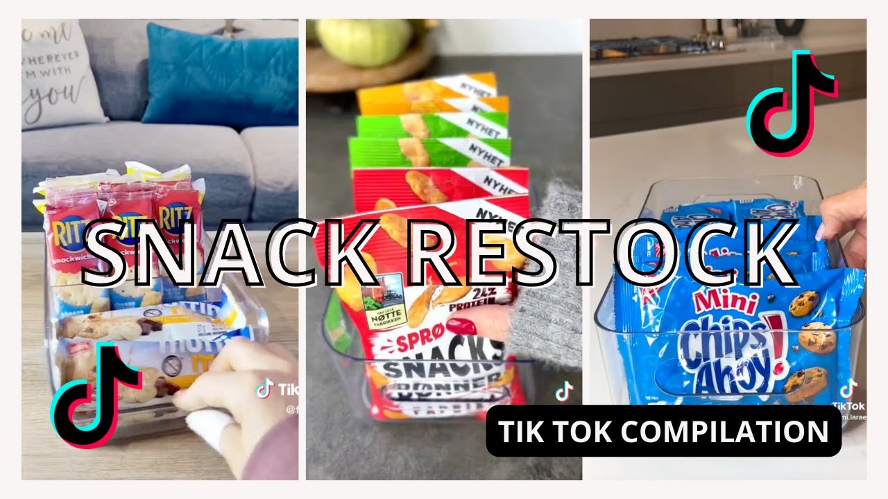Snack Restocks & Refill #1 [Asmr] - YouTube