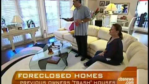Foreclosed Homes Trashed