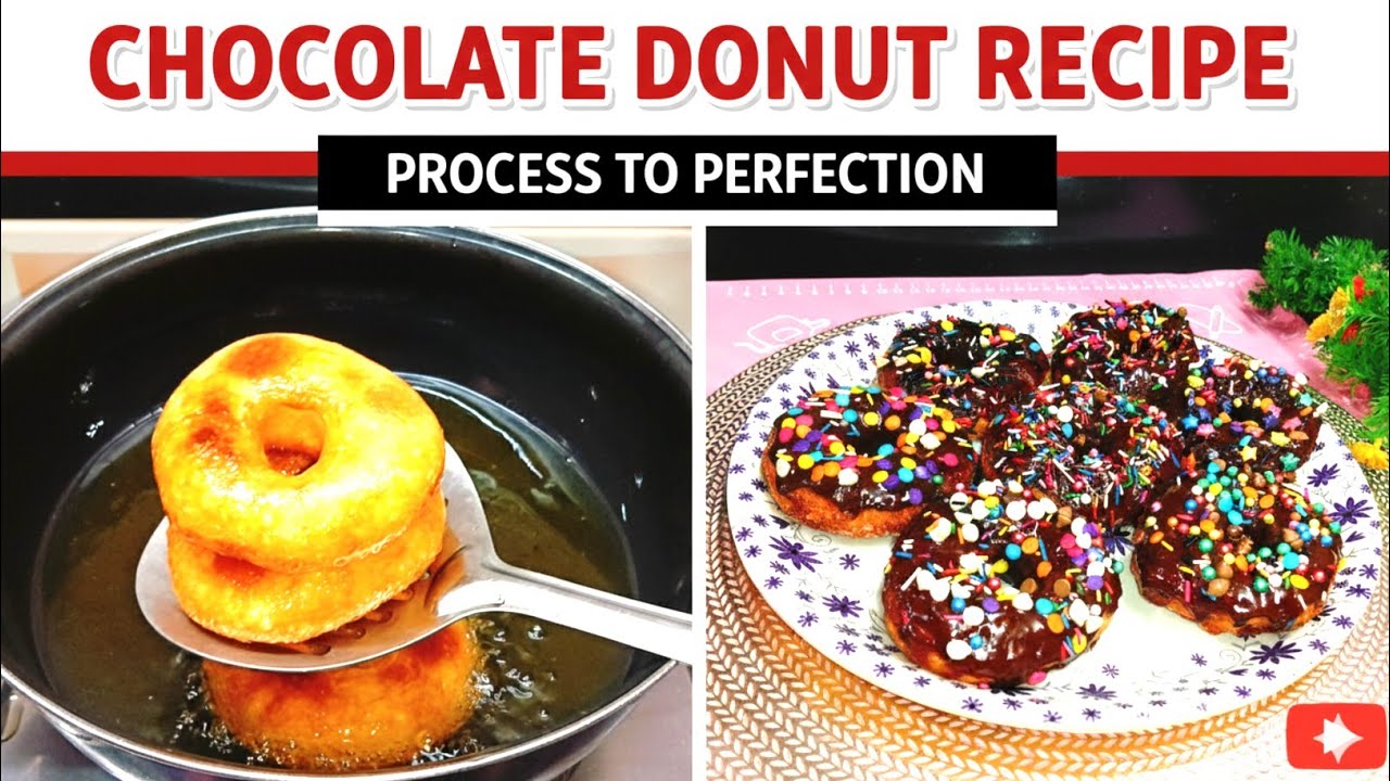 Perfect Fluffy Chocolate Donuts | Homemade Chocolate Doughnuts Recipe | Indian Zoya Kitchen 
