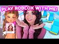 💗😘VALENTINES DAY UPDATES? Come Play Roblox with Me!! (KNOCKOUT + DRESS TO IMPRESS)