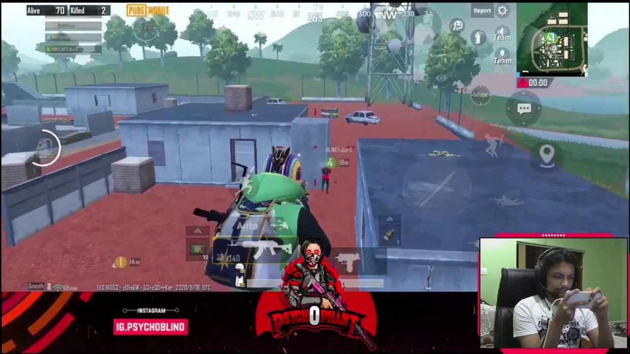 KAZTRO AND BLINDPSYCHO AS SAME LOBBY 🤣🔥 | RANDOMKIDYT