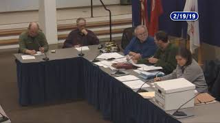 Deerfield Planning Board - February 19, 2019