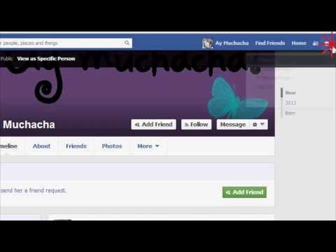 How to remove Add friend button on Facebook 2013