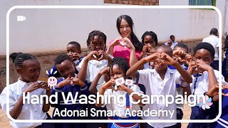 Hand Washing Campaign at Adonai Smart Academy in Gasabo District