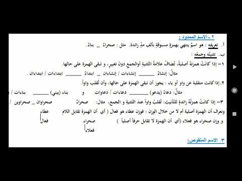 اللؤلؤة في منهاج اللغة العربية للصف الثالث الثانوي العلمي إعداد المدرس أحمد يوسف العبيد