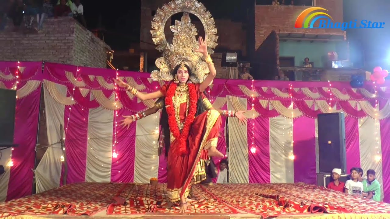 रण में कूद पड़ी माँ काली || jhanki jai maa Kali || Latest Jagran Ekta samiti