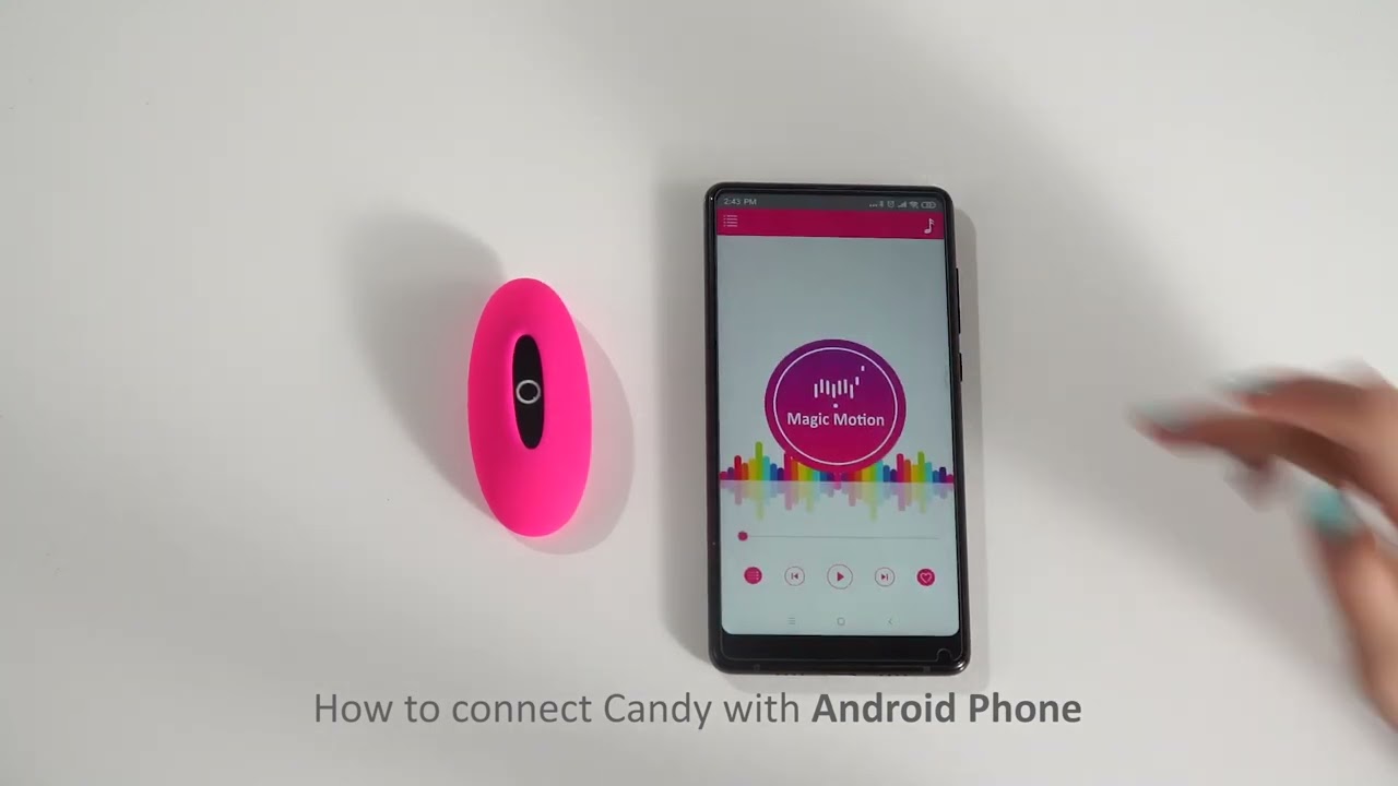 Candy Magic Motion - Vibrador com APP - Adão e Eva