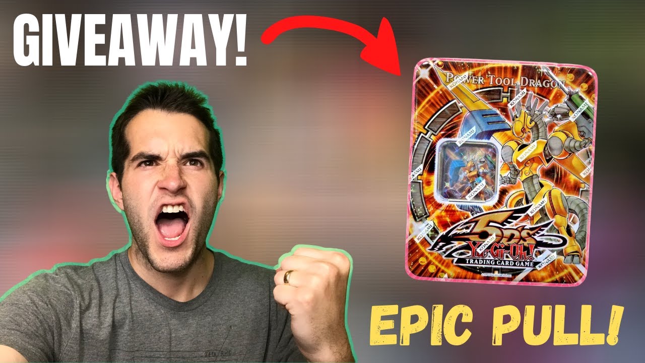EPIC 2009 POWER TOOL DRAGON TIN Yugioh Cards Opening & BIG
