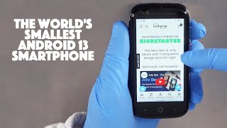 The World's Smallest Android 13 Smartphone Unihertz jelly star Review & unboxing ASMR