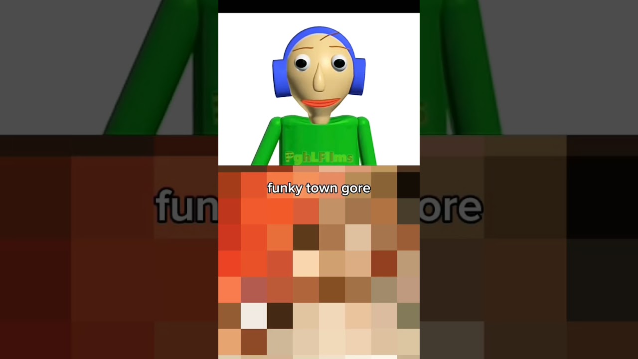 Baldi reacts to funky town 