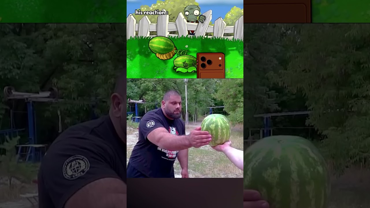 I Told Bro "this clip really SLAPS!"🍉 #pvz #plantsvszombies