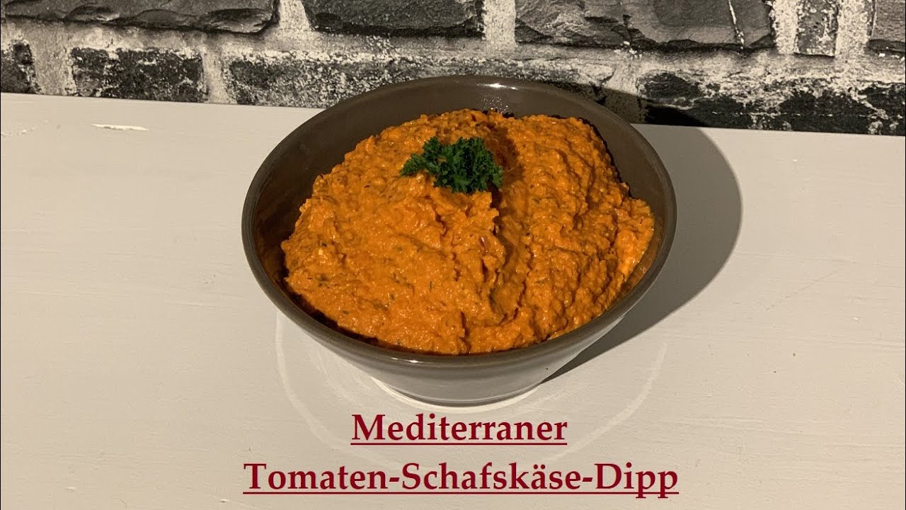 Mediterraner Tomaten - Schafskäse - Dip Thermomix® TM6 / TM5 / TM31 ...