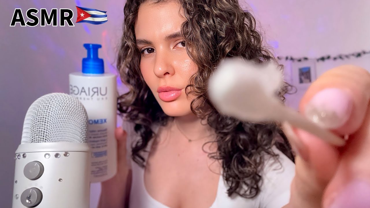 ASMR  // Amiga cubana 🇨🇺te prepara para dormir  🥰 #asmr 