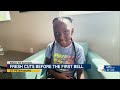 'It makes me feel like I can do anything': Kids get fresh cuts before the first bell