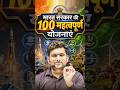 UP Police Important Schemes 2026 | भारत सरकार की 100 महत्वपूर्ण योजनाएं