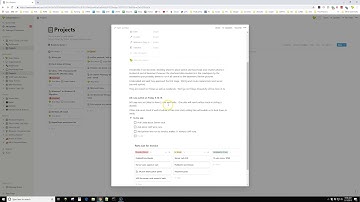 Using Notion.so for projects and more!