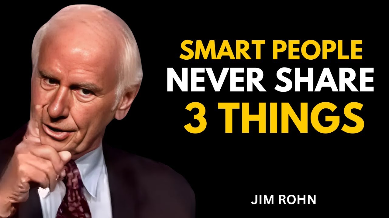Wise People Keep THESE 3 Things Secret | Jim Rohn Motivational Speech