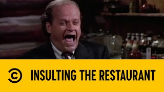 Insulting The Restaurant | Frasier | Comedy Central Africa