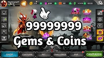 Stickman Legends | Get 9999999 Coins, Best Skills & Costumes