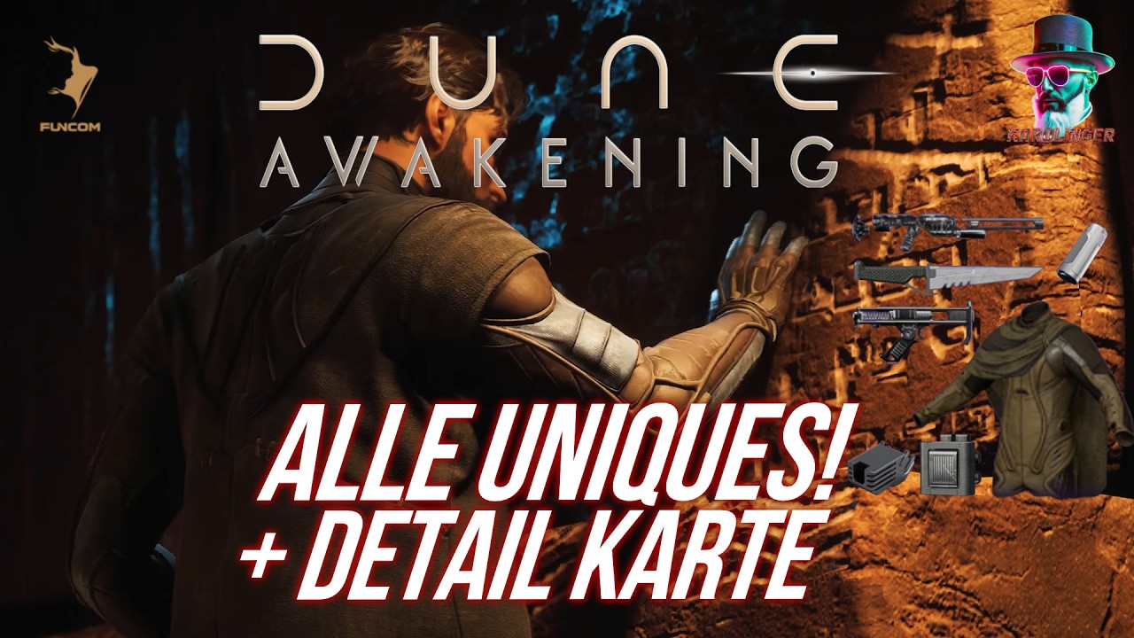 Alle Kupfer UNIQUES im Hagga Basin: Dune Awakening Blueprint Guide + Komplette Karte