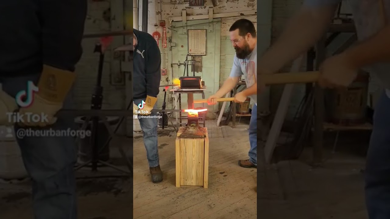 Had to bust out the big hammer to Forge some table legs.