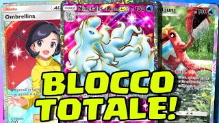 il mazzo Alola Ninetales Ombrellino☂️ BLOCCO TOTALE su Pokemon TCG Pocket!