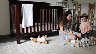 LITTLE GIRL NURSERY IDEAS // NURSERY ORGANIZATION TIPS and TRICKS // (minimalistic)