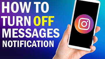 How To Turn Off messages Notification On Instagram 2022