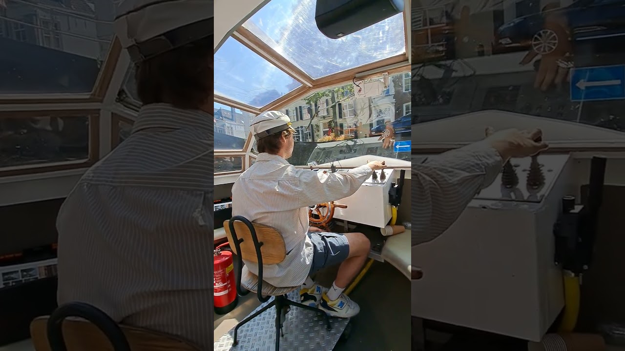 Canal tour in Delft Netherlands