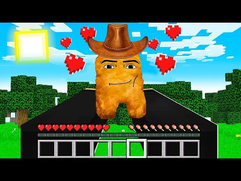 Видео: Я ПРИРУЧИЛ МАЛЕНЬКОГО НАГГЕТСА КОВБОЯ В МАЙНКРАФТ! ЕНОТИК BABY SINGING NUGGET MINECRAFT