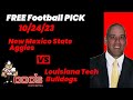 Free Football Pick New Mexico State Aggies vs Louisiana Tech Bulldogs , 10/24/2023 College Football