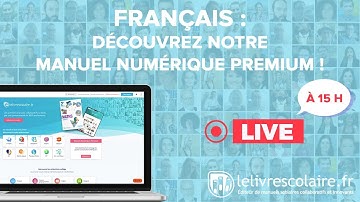 Webinaire Manuels Numériques Premium - Français