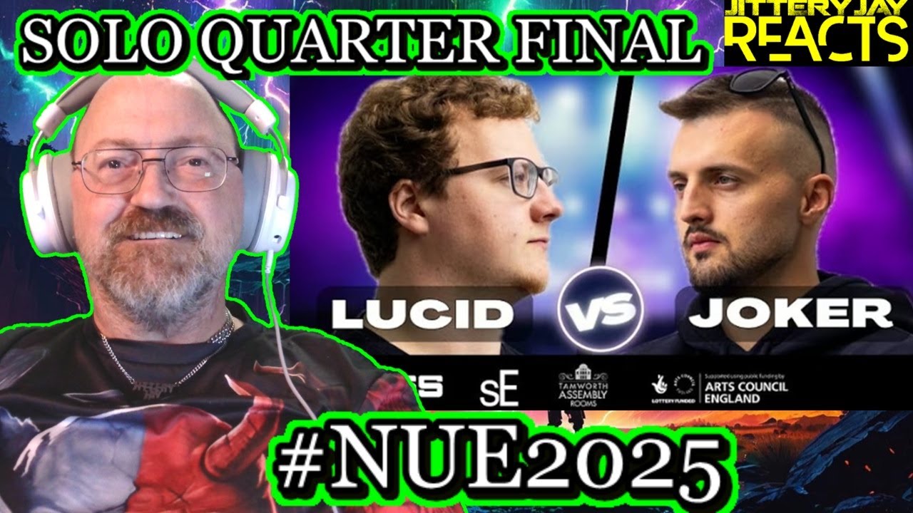 Lucid против Joker — NUE Beatbox Battles 2025 — Сольный четвертьфинал | Реакция
