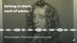 Natural Rights Philosophy and Citizenship