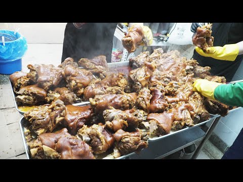 족발 3인분이 10000원! 믿기지 않는 가격에  줄서서 먹는 시장 족발집┃Korean jokbal / Korean street food