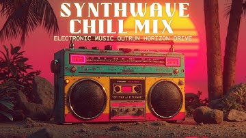 Neon Sunset Vibes ~ Ultimate Synthwave & Retrowave Playlist for Chill Nights