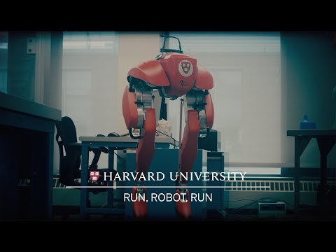 Harvard robotics researchers want to teach a walking robot to run - Harvard robotics researchers want to teach a walking robot to run