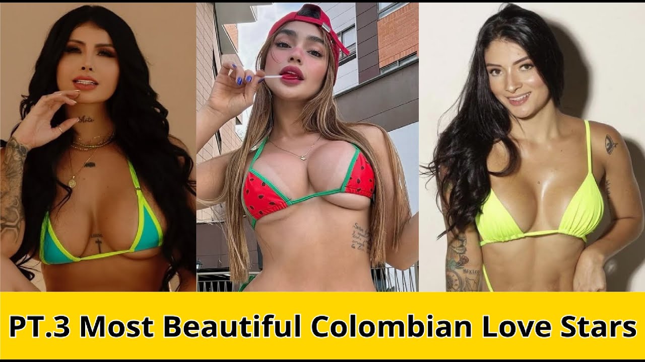 PT.3 Top 10 Most Beautiful Colombian Love Stars in The World of 2025 ️