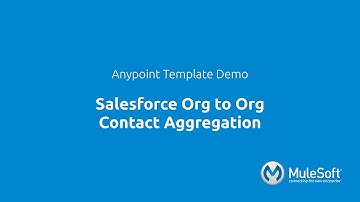Salesforce Org to Org Contact Aggregation