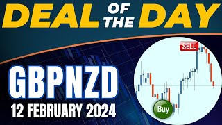 🟢FOREX Deal of the Day: Waiting for this GBPNZD setup!