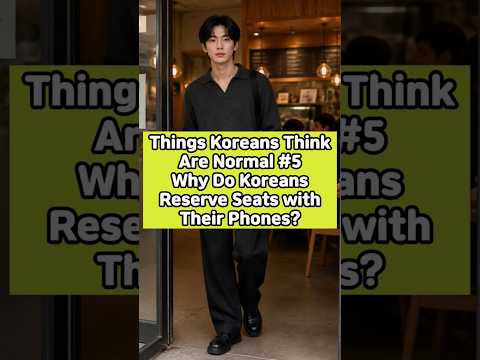 Why Do Koreans Leave Their Phones on the Table? 🤯