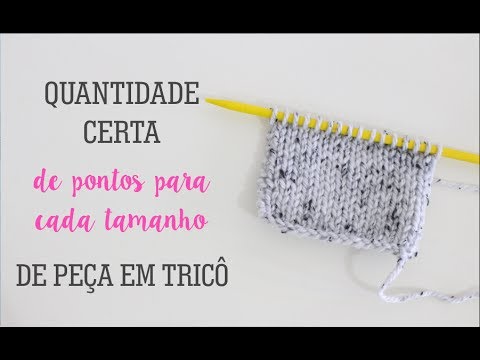 Vídeo: Como Determinar O Tamanho Das Agulhas De Tricô