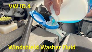 2021 to Present - VW ID.4 - Adding Windshield Washer Fluid