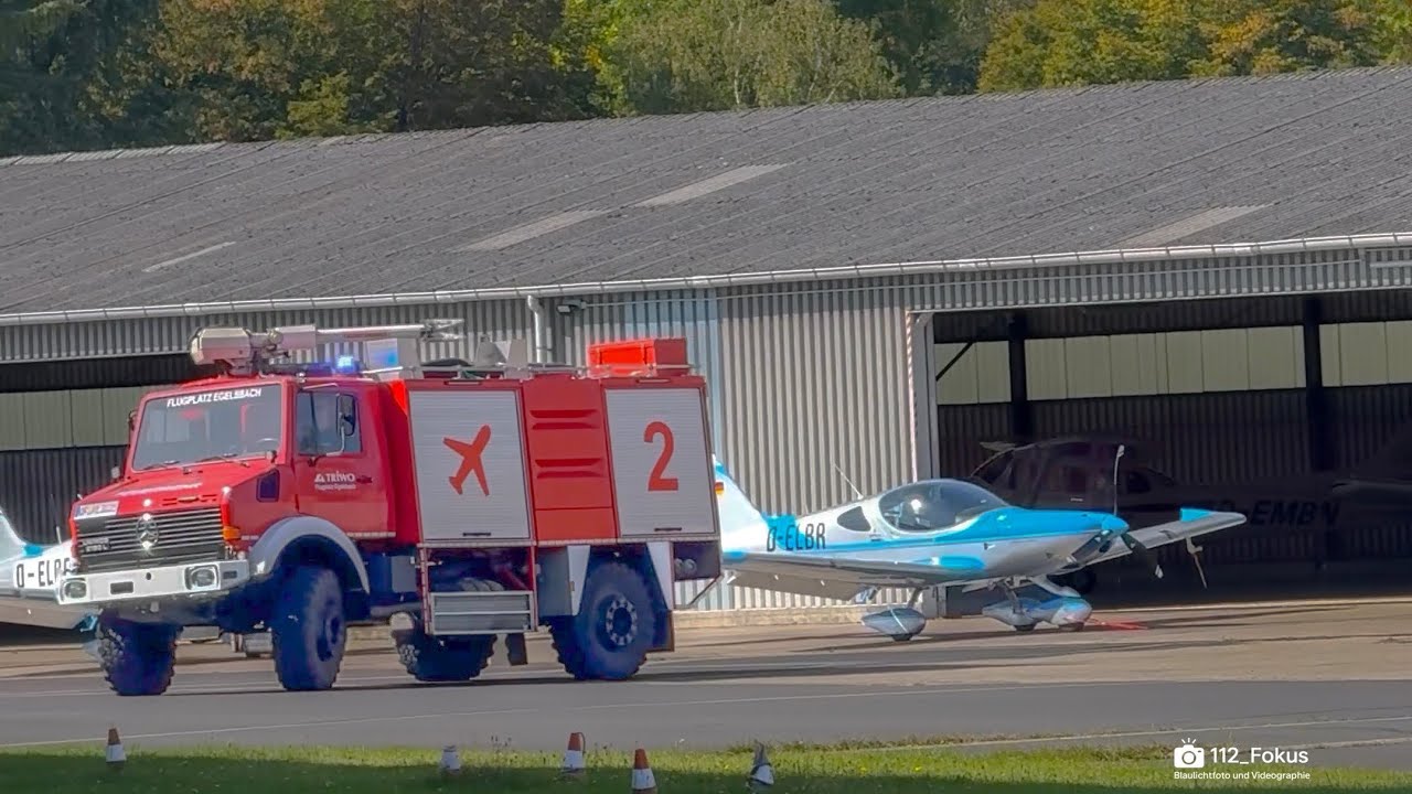 [Seltene Fahrzeuge]Flugplatz Egelsbach FLF‘s+SLF