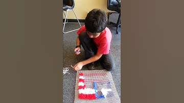 How to do latch hooking