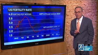 Fertility Rates Are Dropping, Women In The Us Are Having Babies Less Often