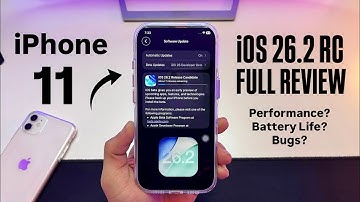 iOS 26.2 RC Update Full Review on iPhone 11 - Performance, Battery Life, Issues