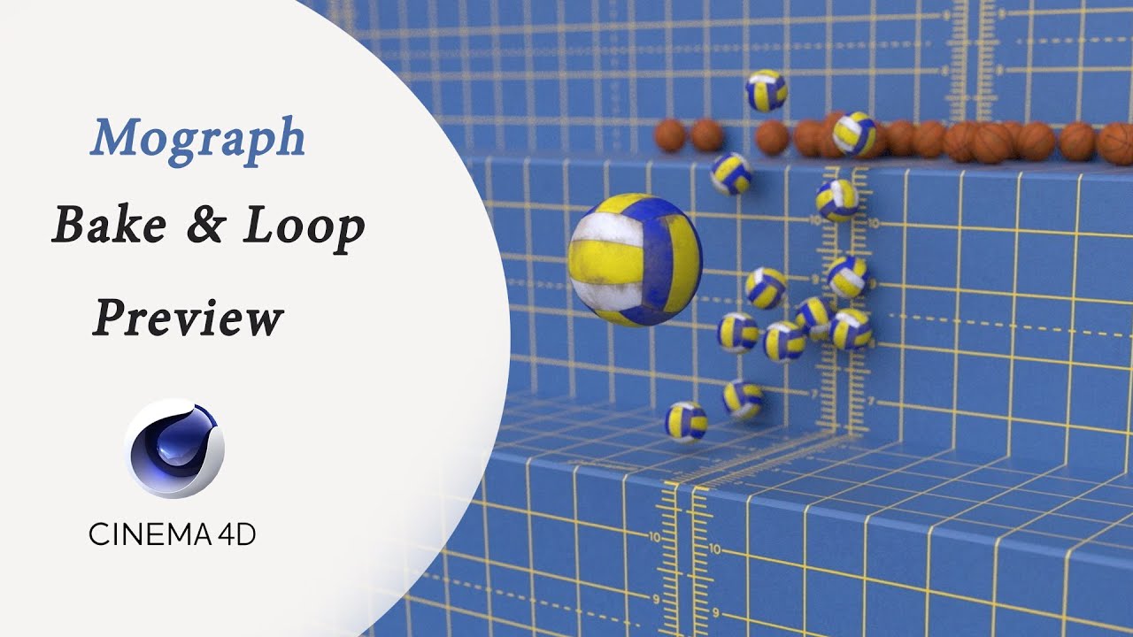 Baking Loop Cinema 4D Bake and Loop - Preview - YouTube