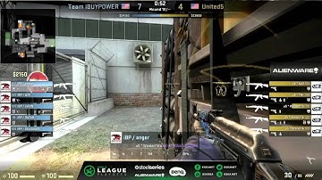 IBUYPOWER vs United5 on de_cache @ ESEA Season 15 LAN Finals (ESEA S15 CS:GO Game 1)
