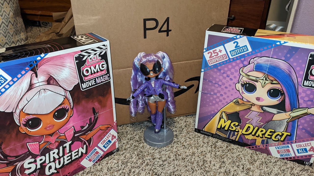 LOL surprise omg movie magic Miss direct and Spirit Queen unboxing! 